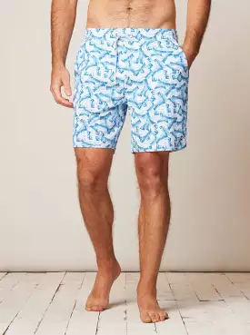 Half Elastic 7 Surf Shorts in Tobago