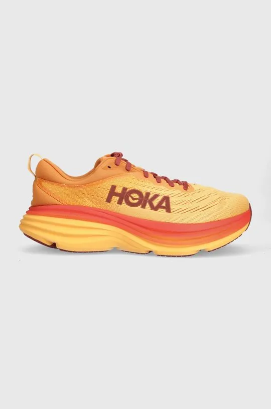 Hoka One One running shoes Bondi 8 blue color