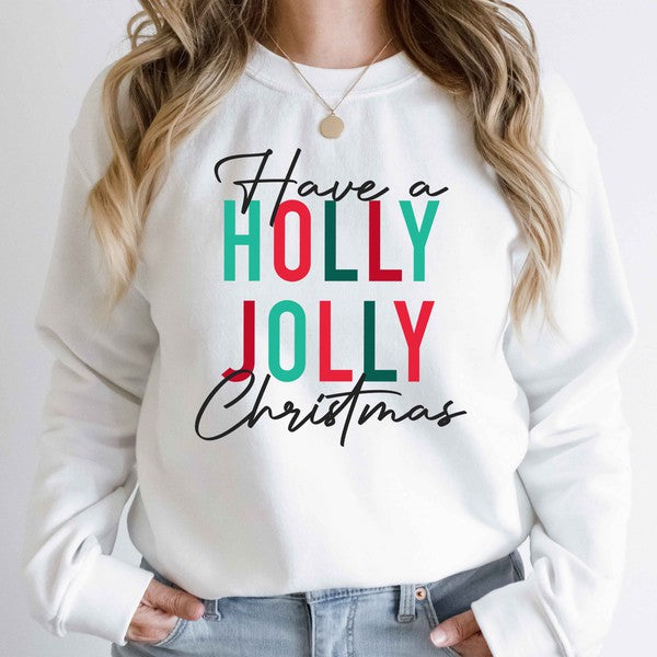 Holly Jolly Christmas Sweatshirt