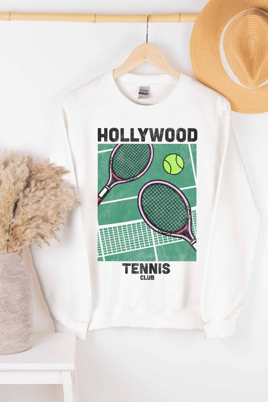 HOLLYWOOD TENNIS CLUB GRAPHIC SWEATSHIRT