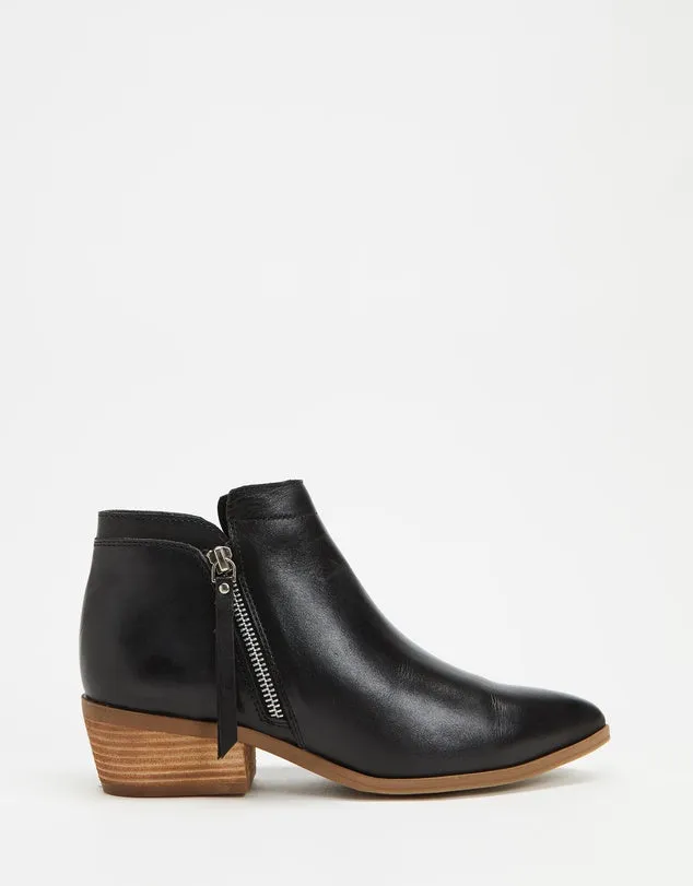 Human Premium Mae Leather Ankle Boot