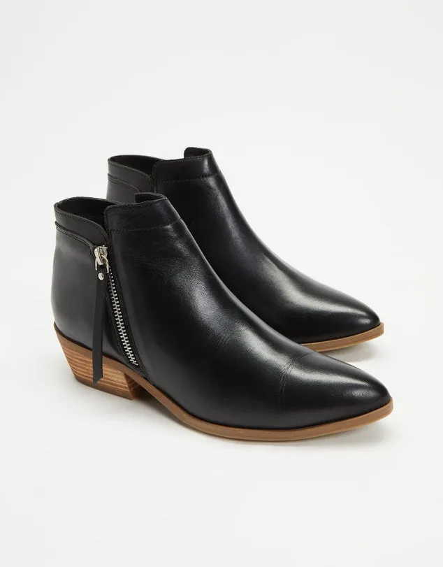 Human Premium Mae Leather Ankle Boot