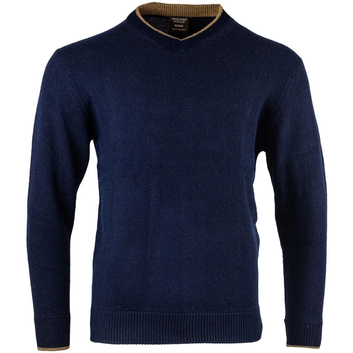 Jack Pyke Ashcombe V-Neck Pullover Navy