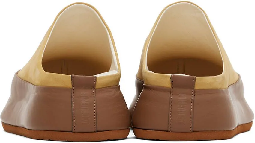 Jacquemus Yellow Le Raphia 'Les Mules Goia' Mules