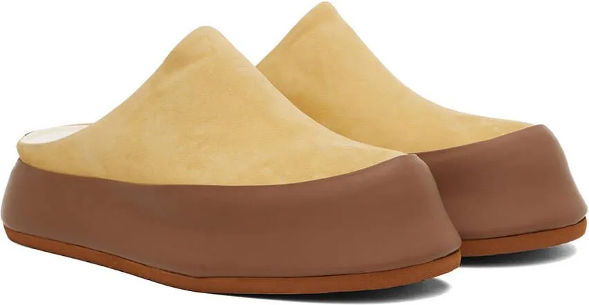 Jacquemus Yellow Le Raphia 'Les Mules Goia' Mules