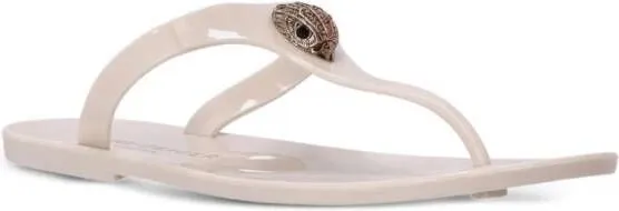 KG Kurt Geiger Maddison T flip flops White