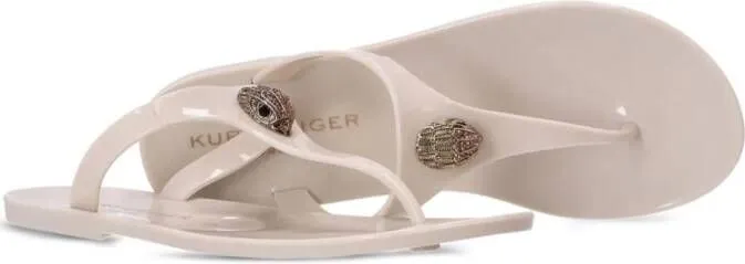 KG Kurt Geiger Maddison T flip flops White