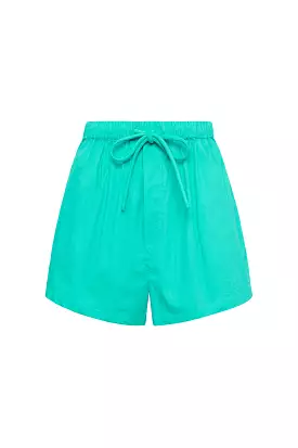 KIDS EVERYDAY SHORT - POOL GREEN