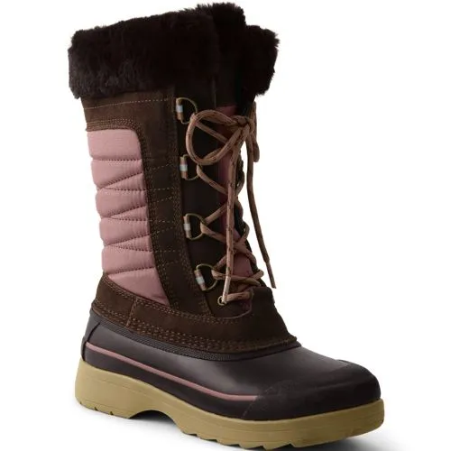 Lands' End Womens Squall Snow Boot