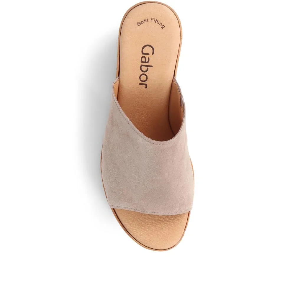 Leather Clog Mules - GAB37514 / 323 532