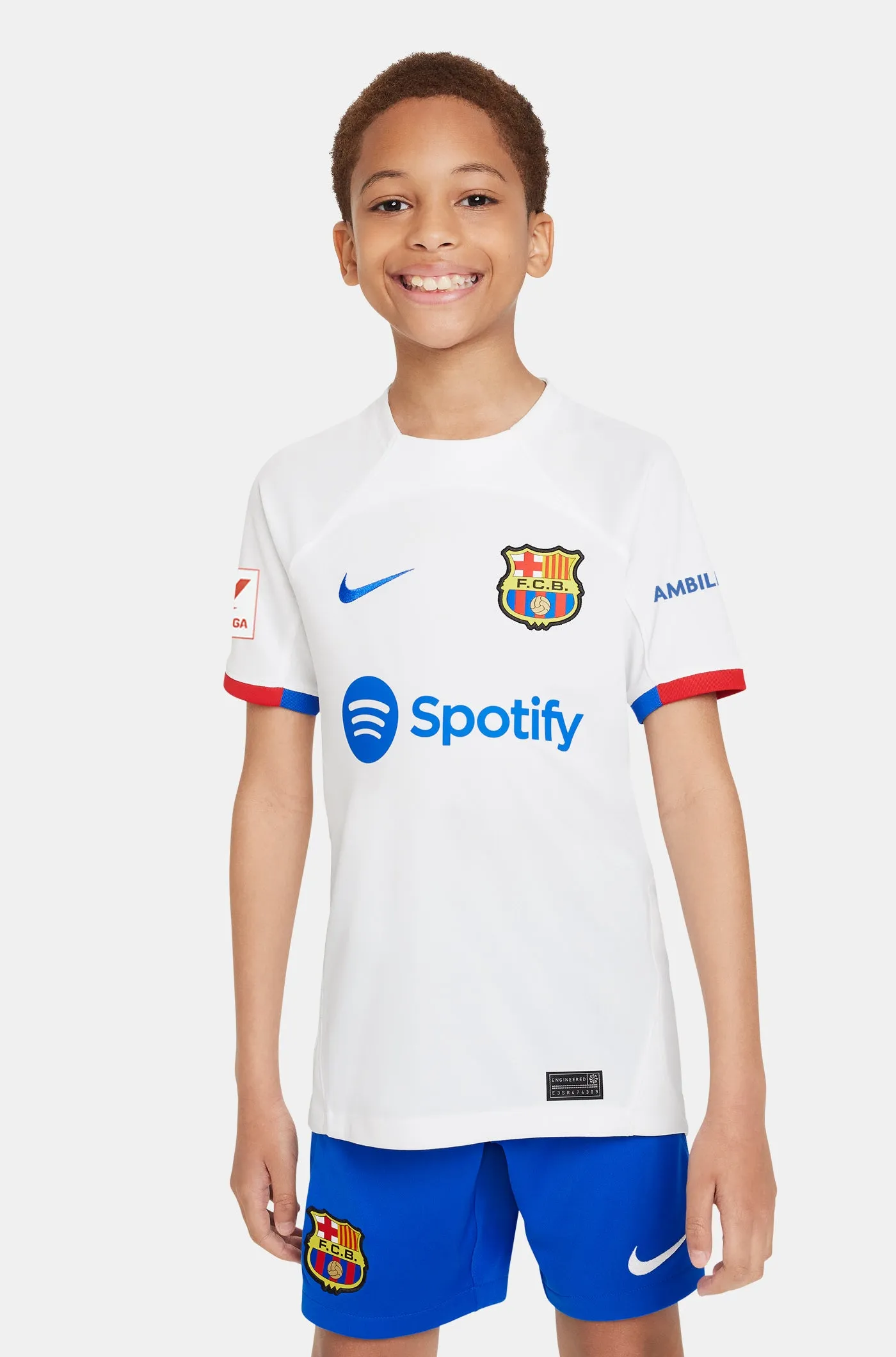 LFP  FC Barcelona away shirt 23/24 “ Junior  - F. DE JONG