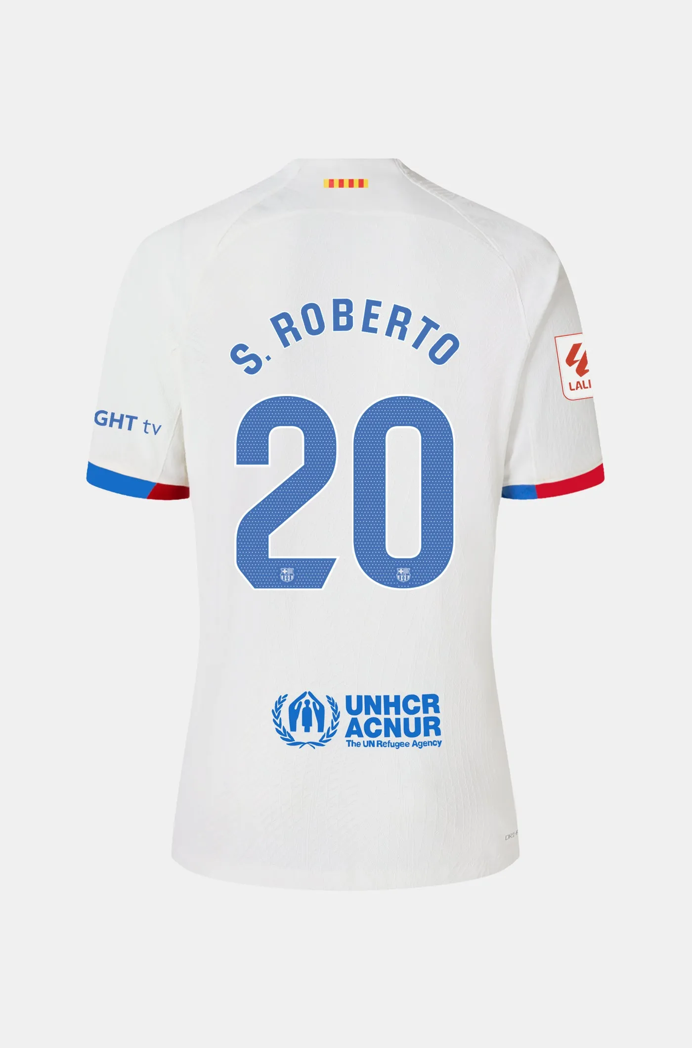 LFP  FC Barcelona away shirt 23/24 “ Junior  - S. ROBERTO