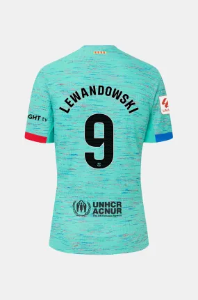 LFP FC Barcelona third shirt 23/24 Player’s Edition  - LEWANDOWSKI