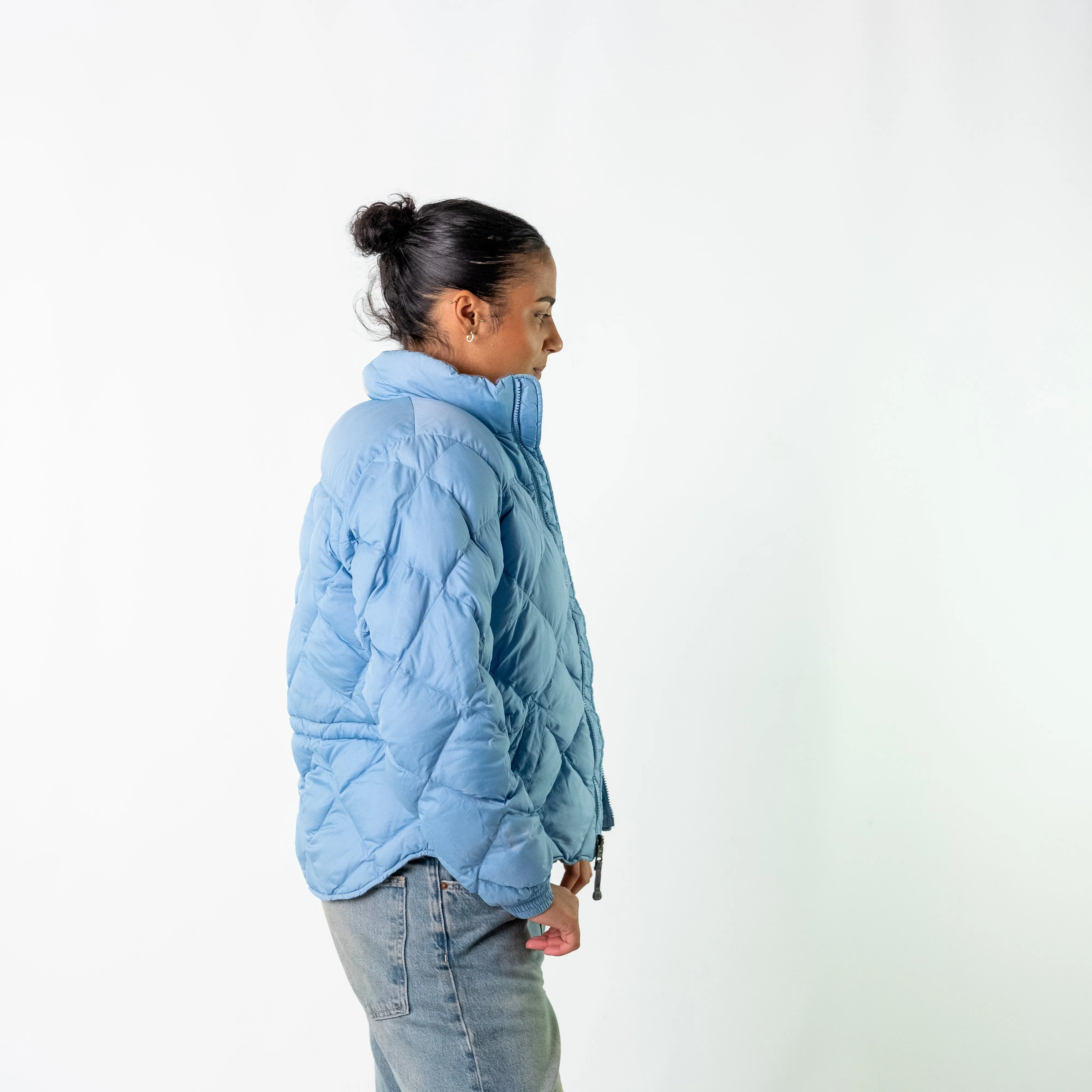 Light Blue 90s The North Face Puffer (M)