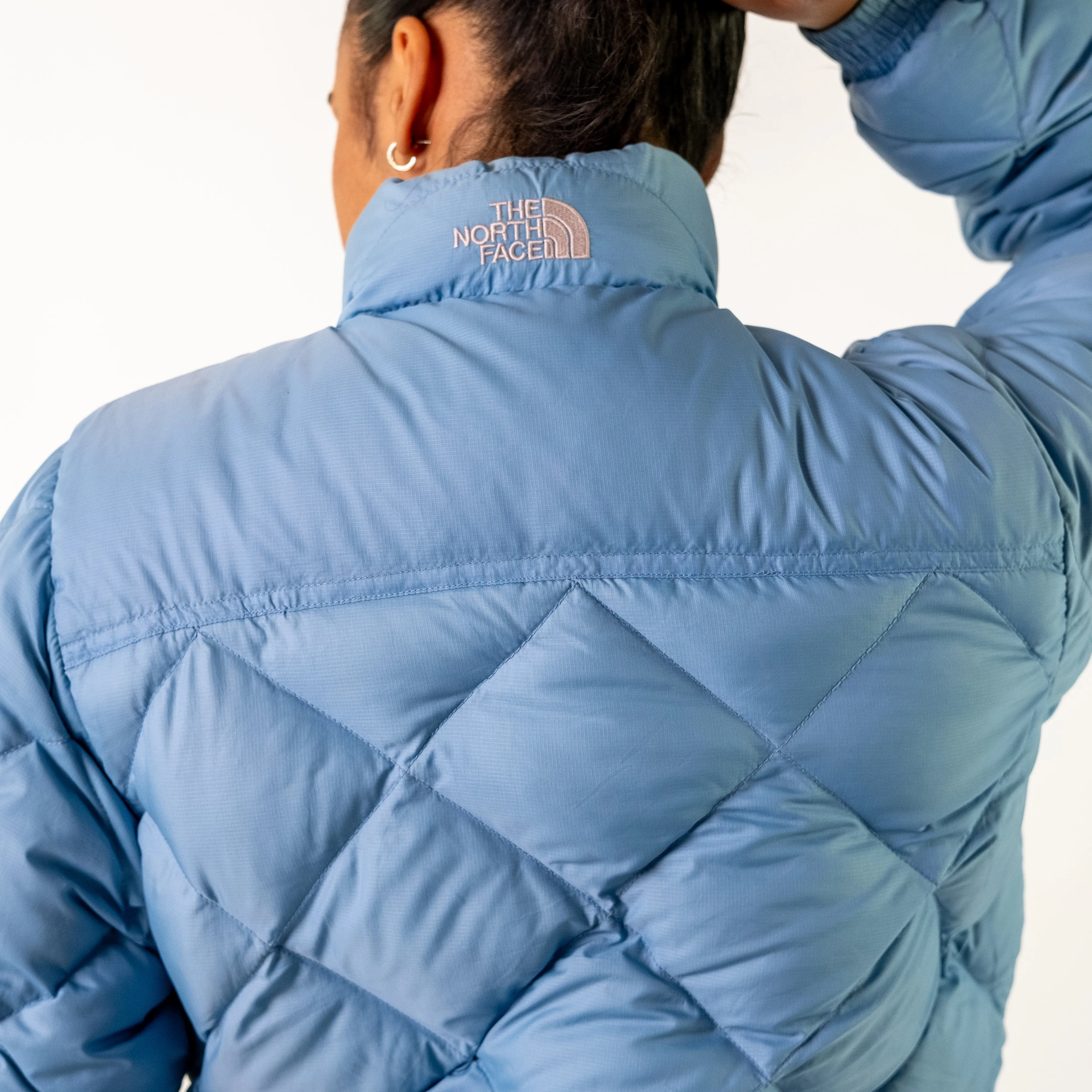 Light Blue 90s The North Face Puffer (M)