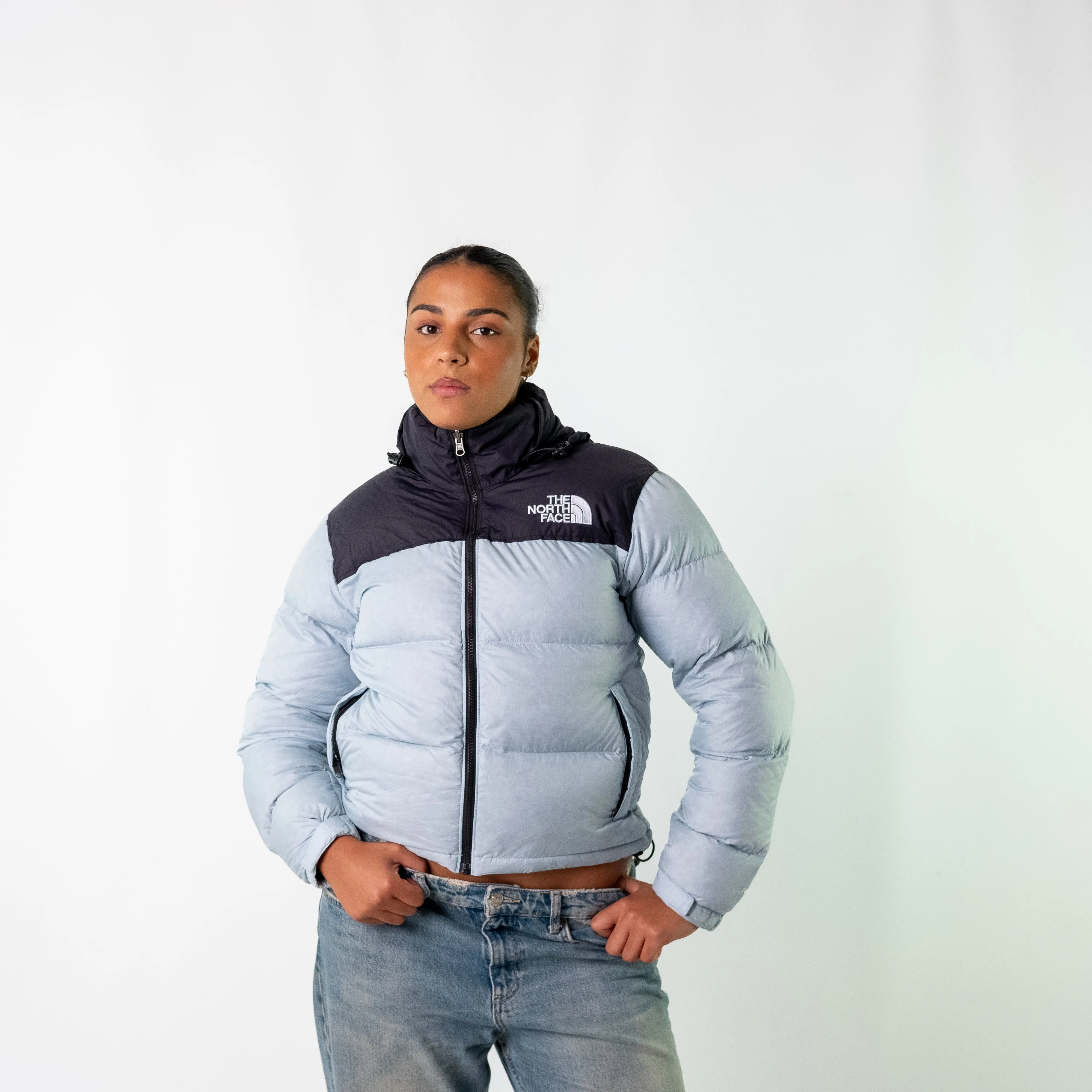 Light Blue 90s The North Face Puffer (S)