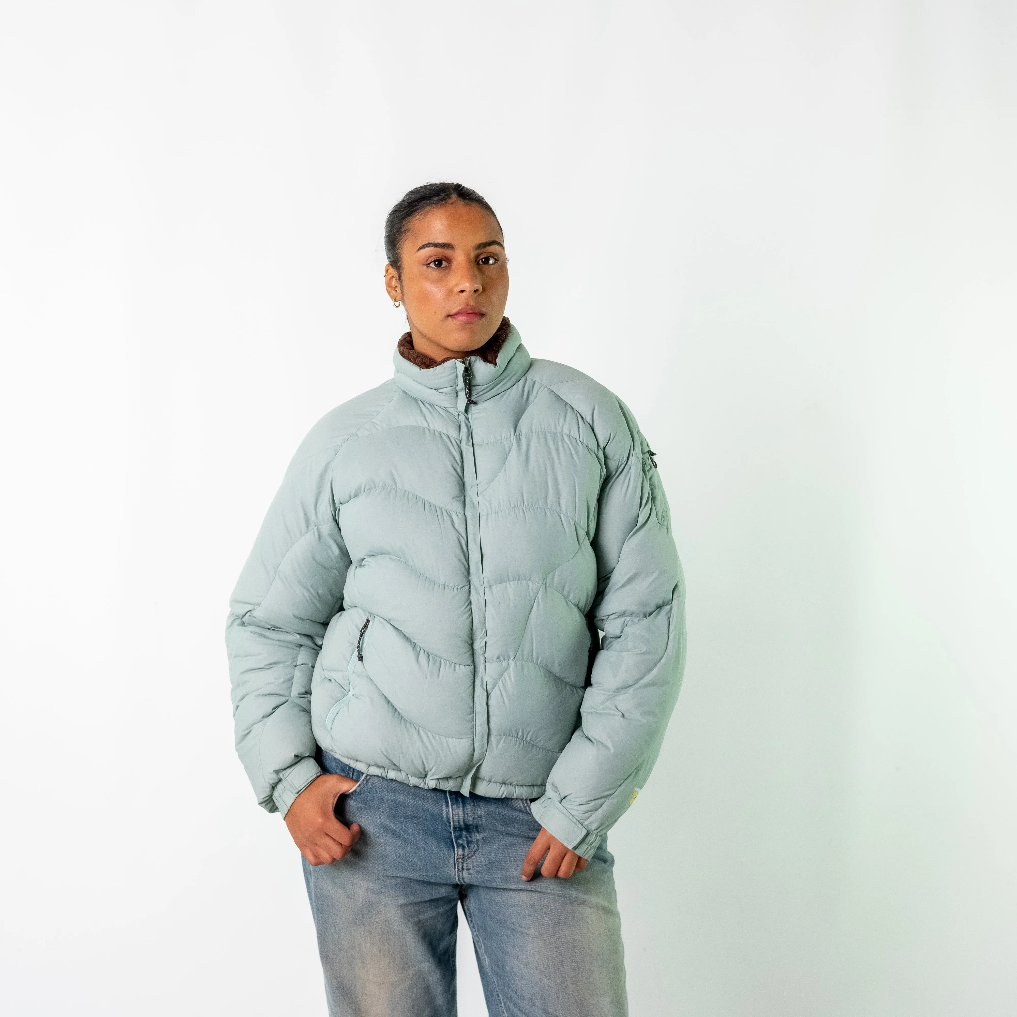 Light Blue y2ks Mountain Hard Wear Puffer (L)