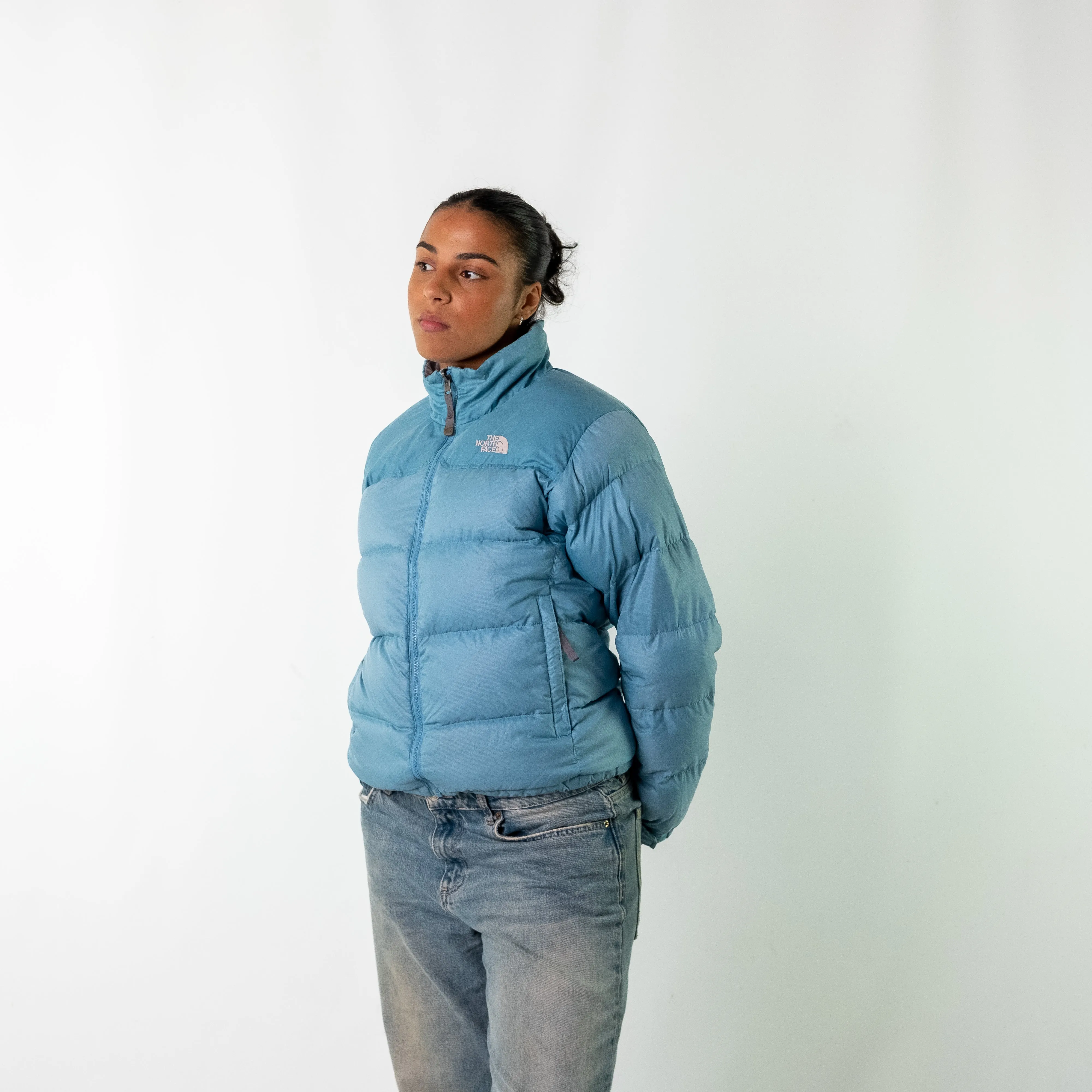 Light Blue y2ks The North Face Puffer (S)