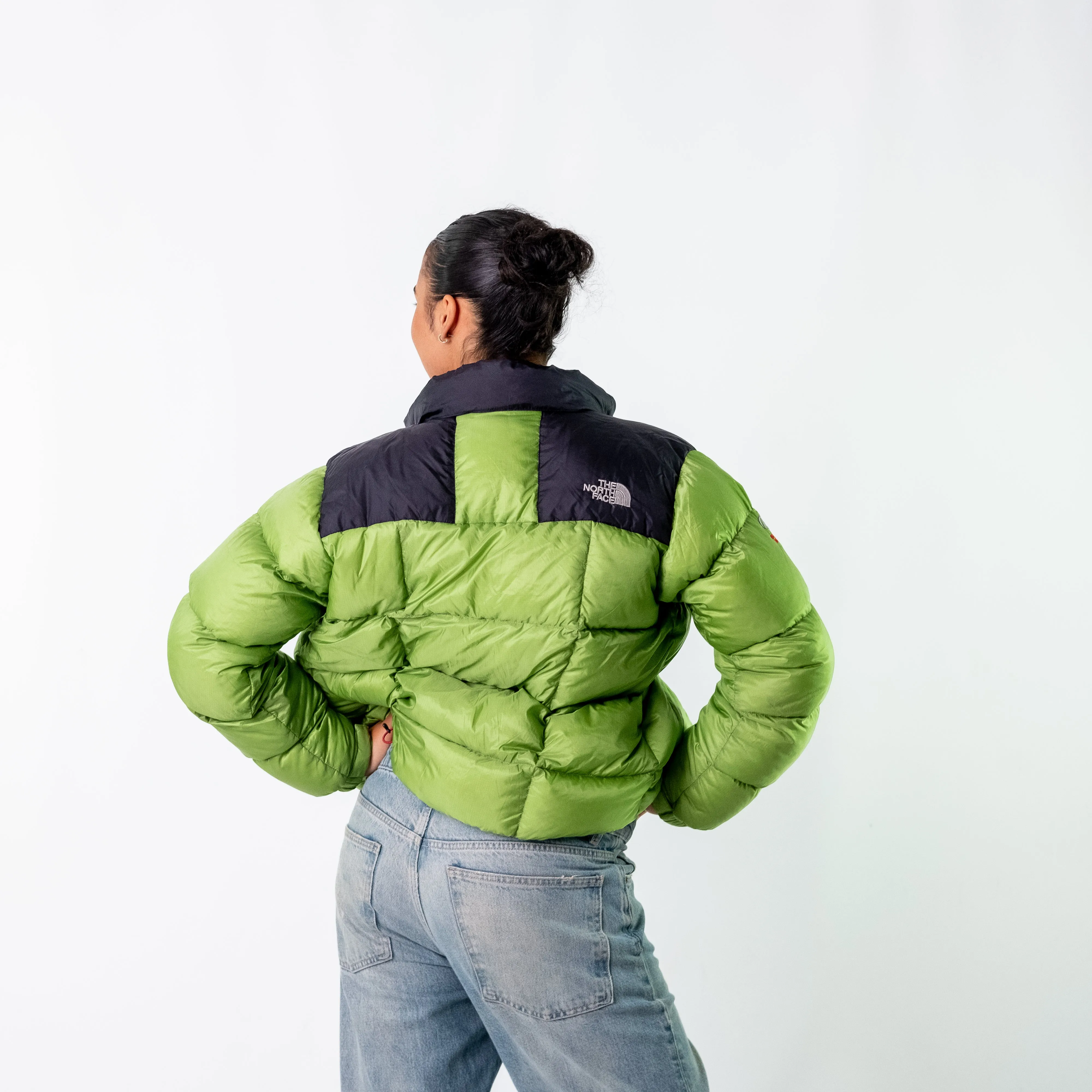 Light Green 90s The North Face Puffer (M)