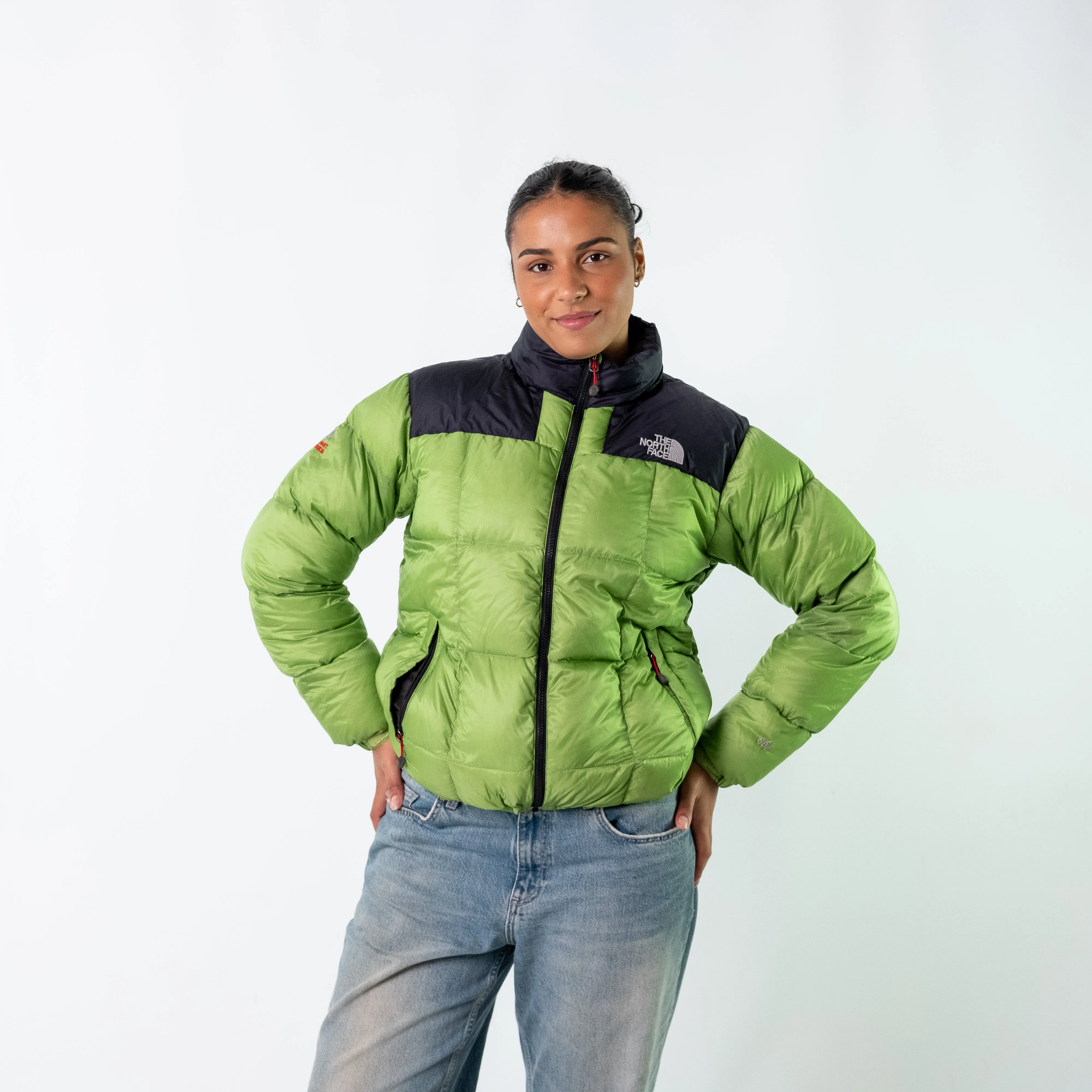 Light Green 90s The North Face Puffer (M)