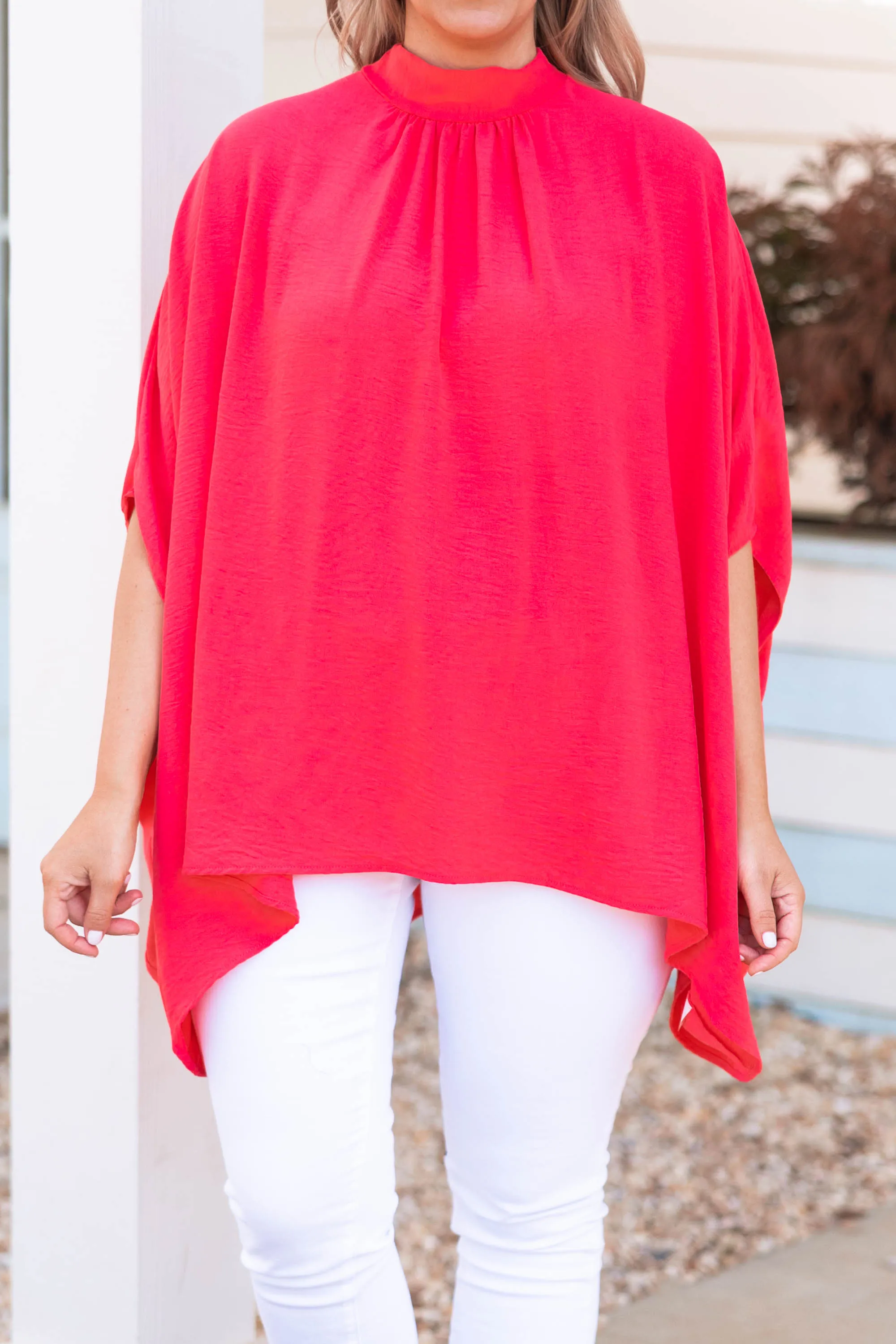 Look Good, Feel Good Top, Coral