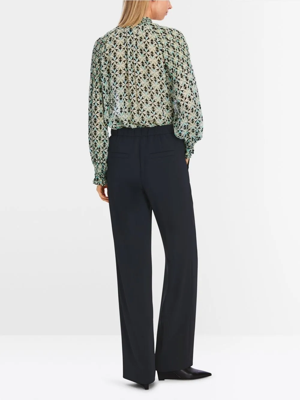 Marc Cain Washington Pants in Midnight Blue