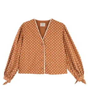 Medlar Top Daisy Print