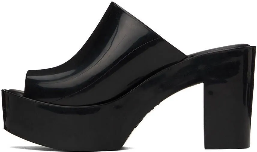 Melissa Black Mules