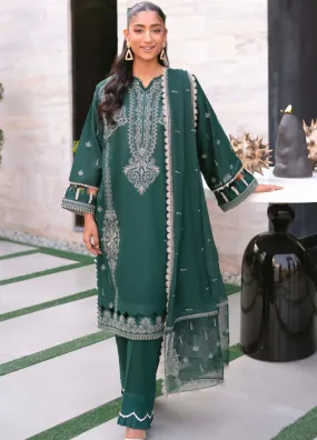 Meraki By Humdum Embroidered Lawn 3 Piece Unstitched Suit HD24M D-03