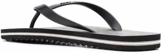 Michael Kors Travis thong-strap flip flops Black