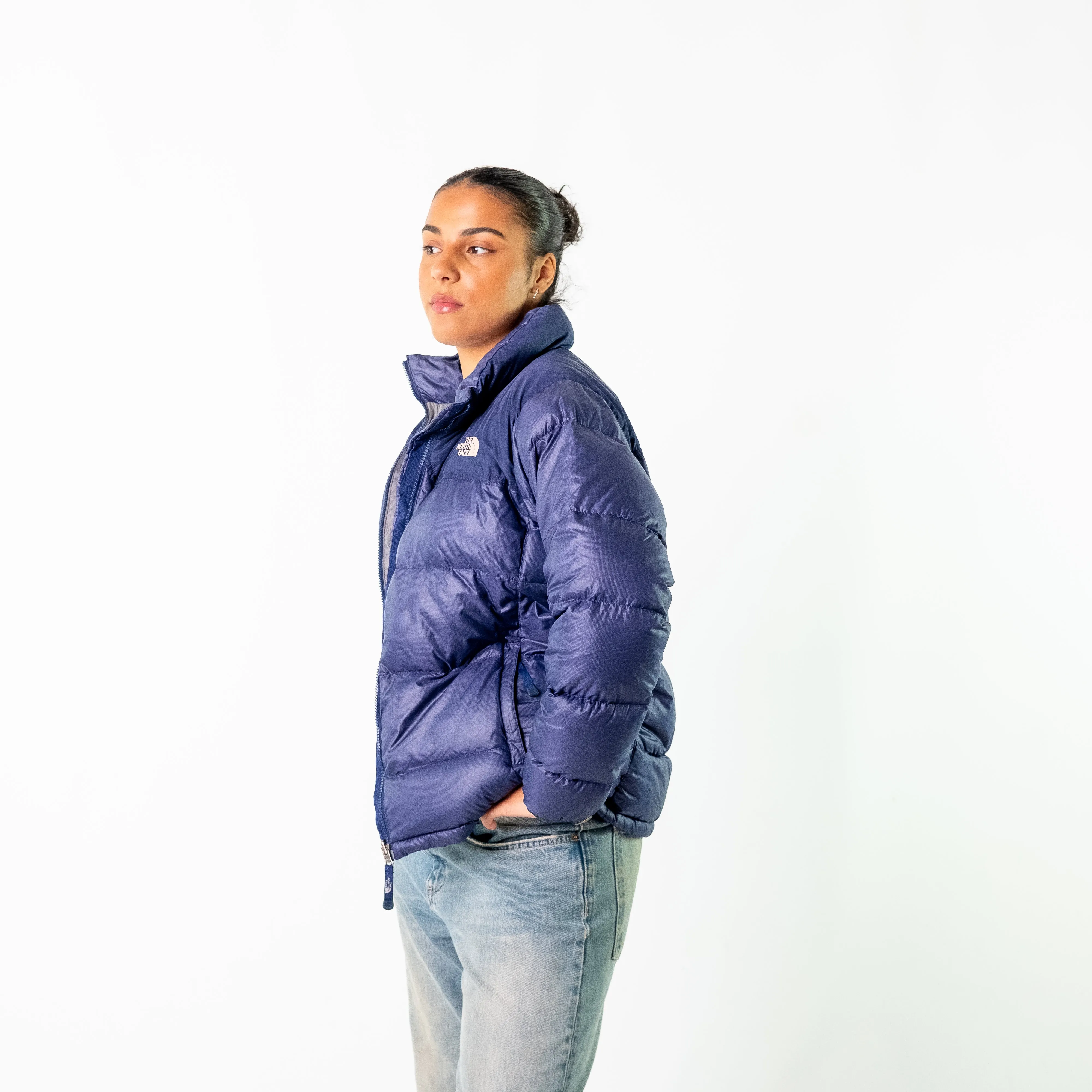 Navy Blue 90s The North Face 90 Puffer (S)