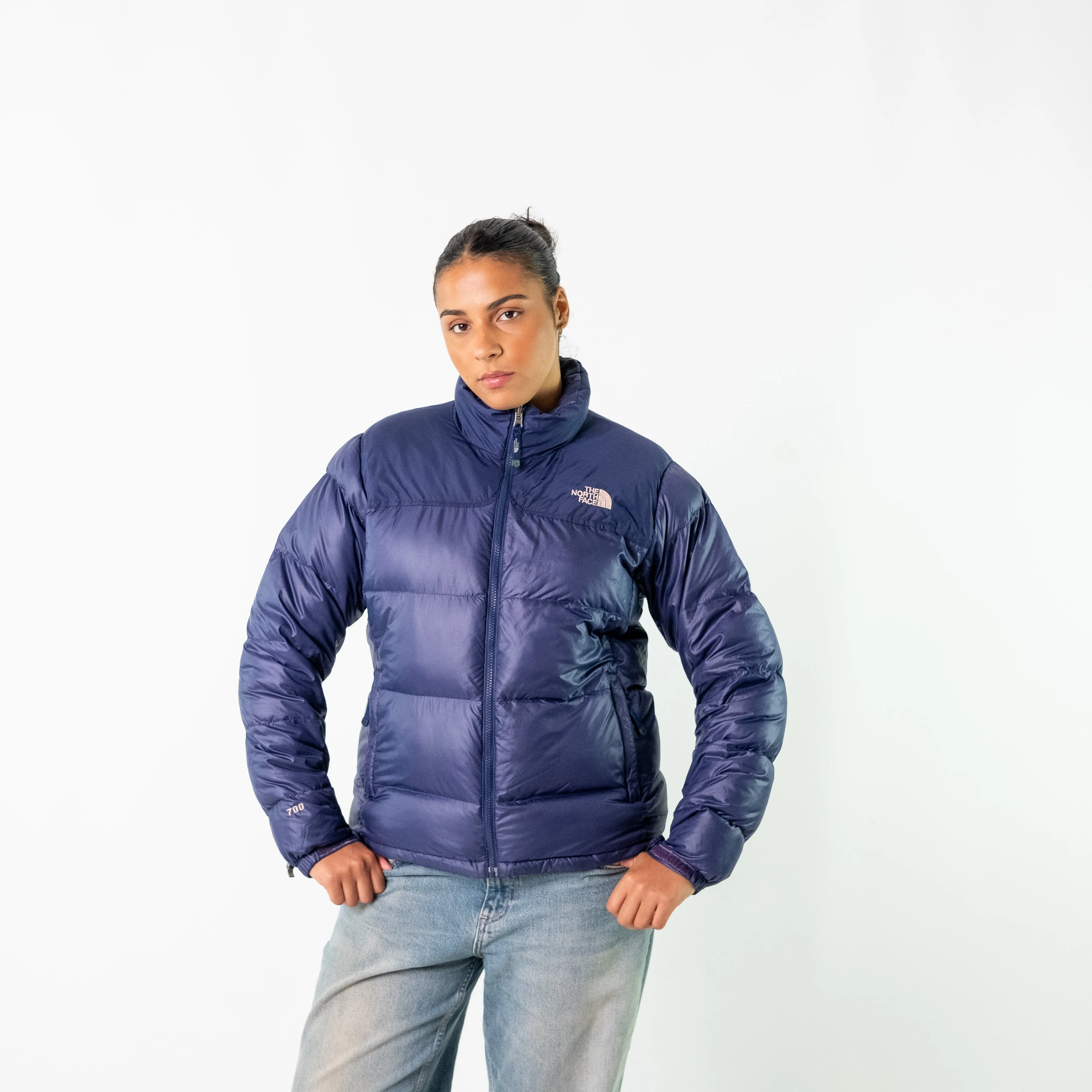 Navy Blue 90s The North Face 90 Puffer (S)