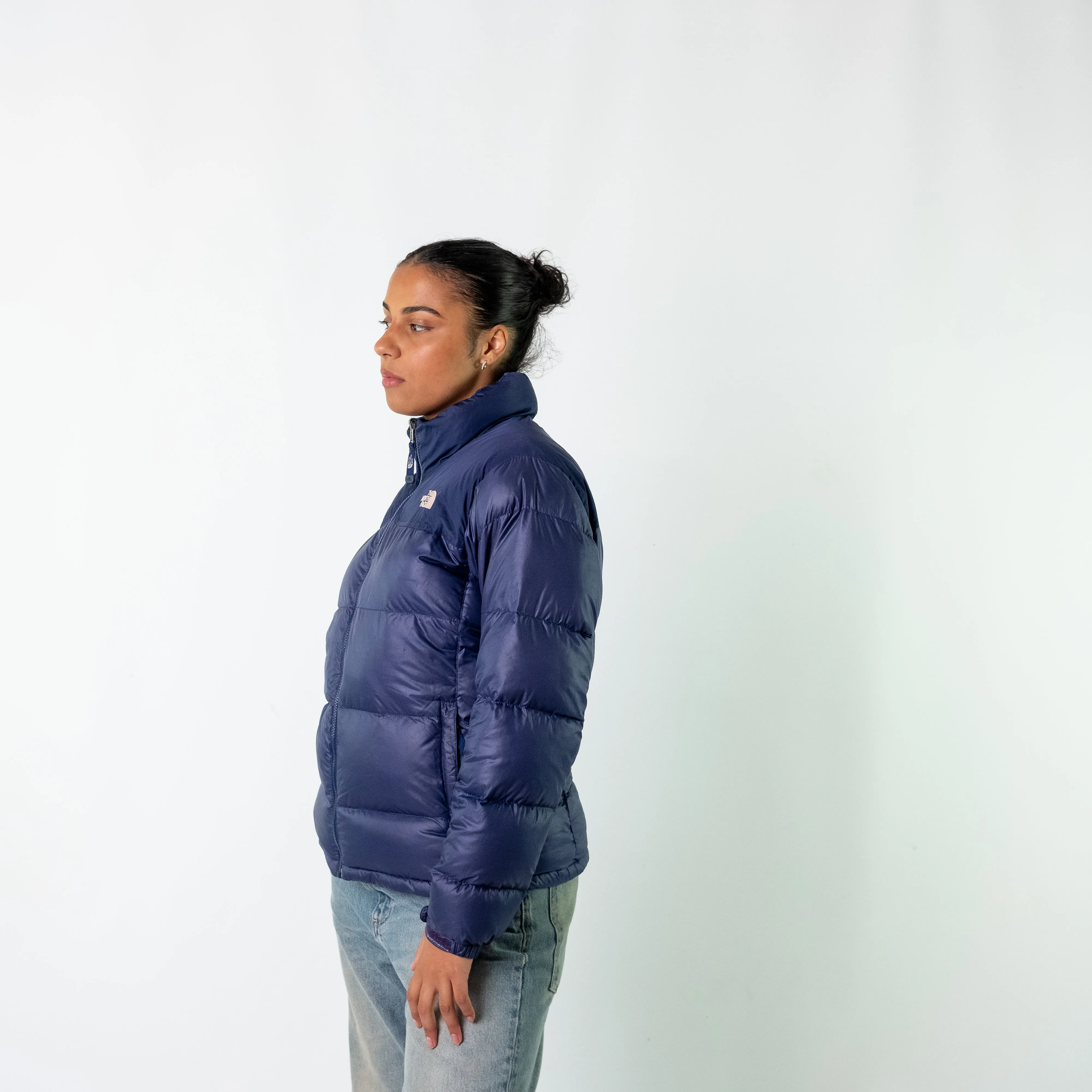 Navy Blue 90s The North Face 90 Puffer (S)