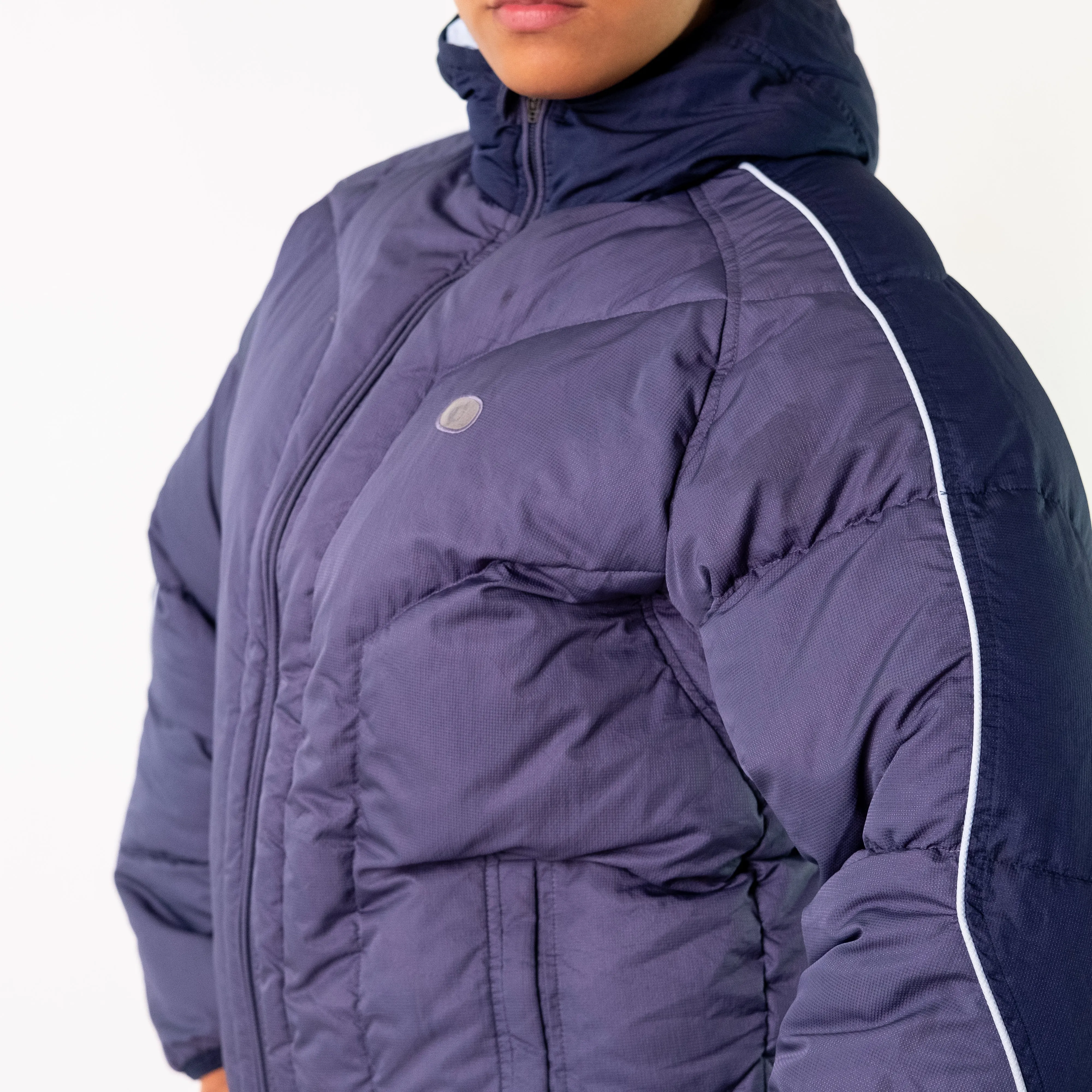 Navy Blue y2ks Nike Puffer (S)