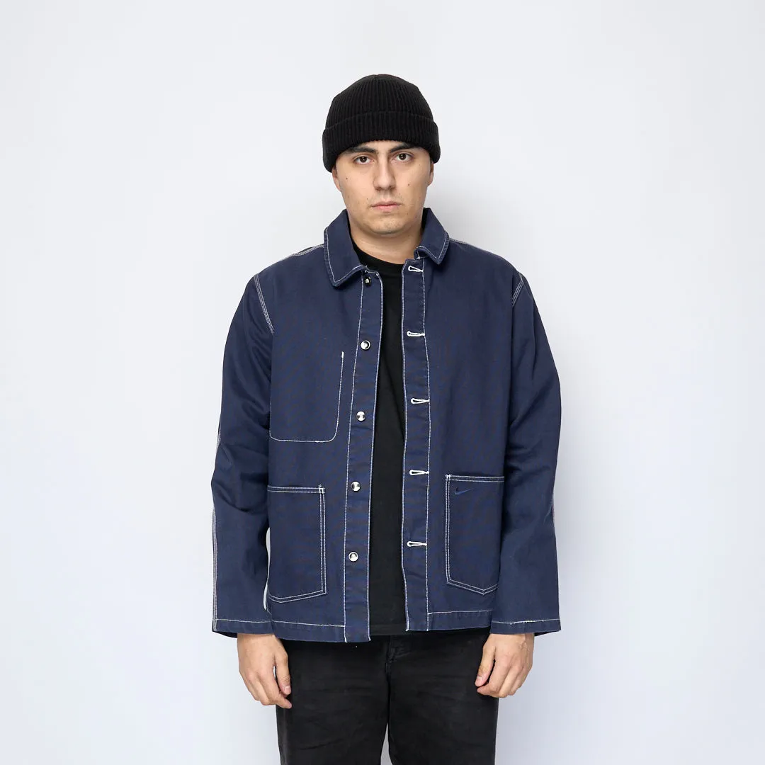 Nike Life - Workwear Chore Coat Jacket (Obsidian)