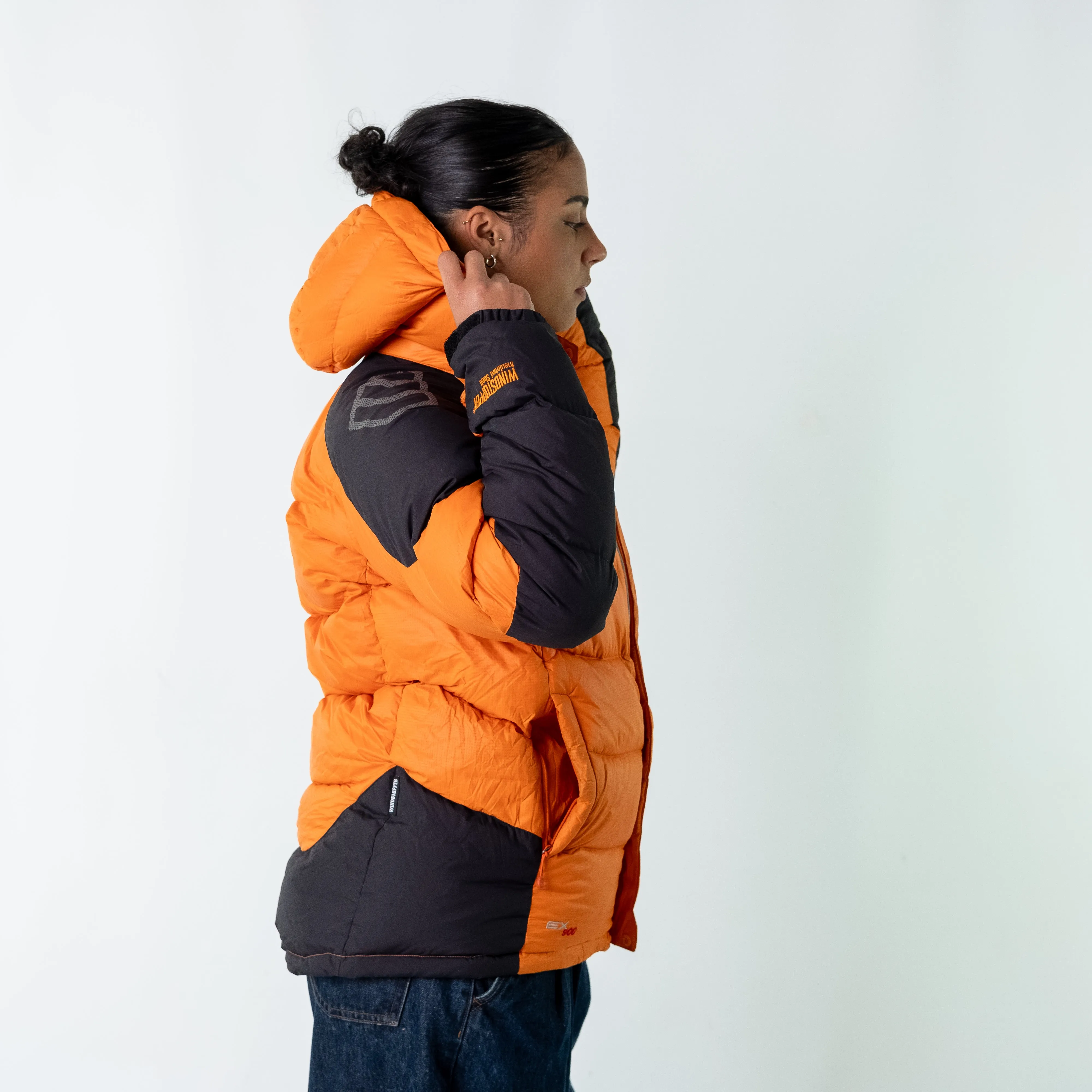 Orange y2ks Montbell Puffer (L)