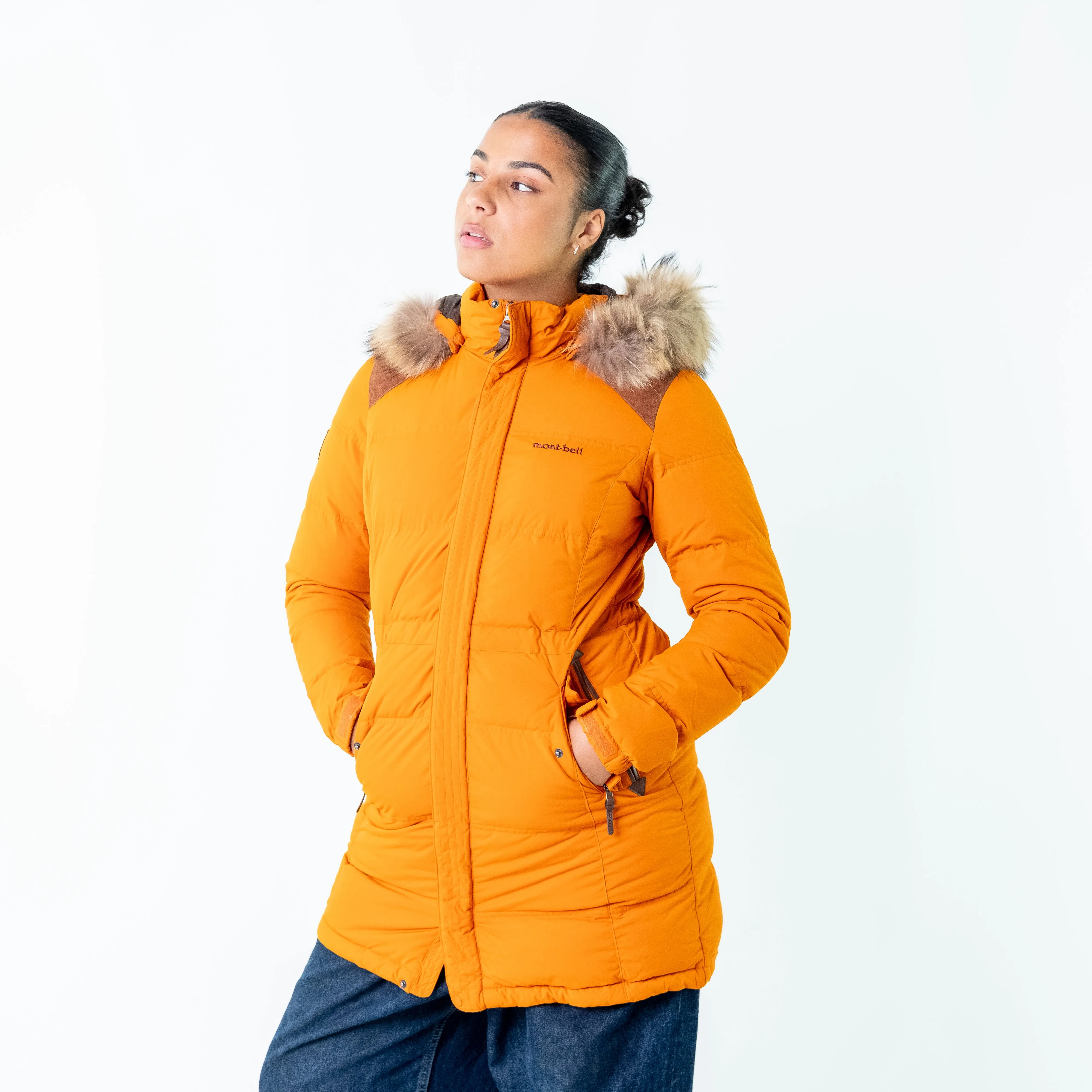 Orange y2ks Montbell Puffer (M)