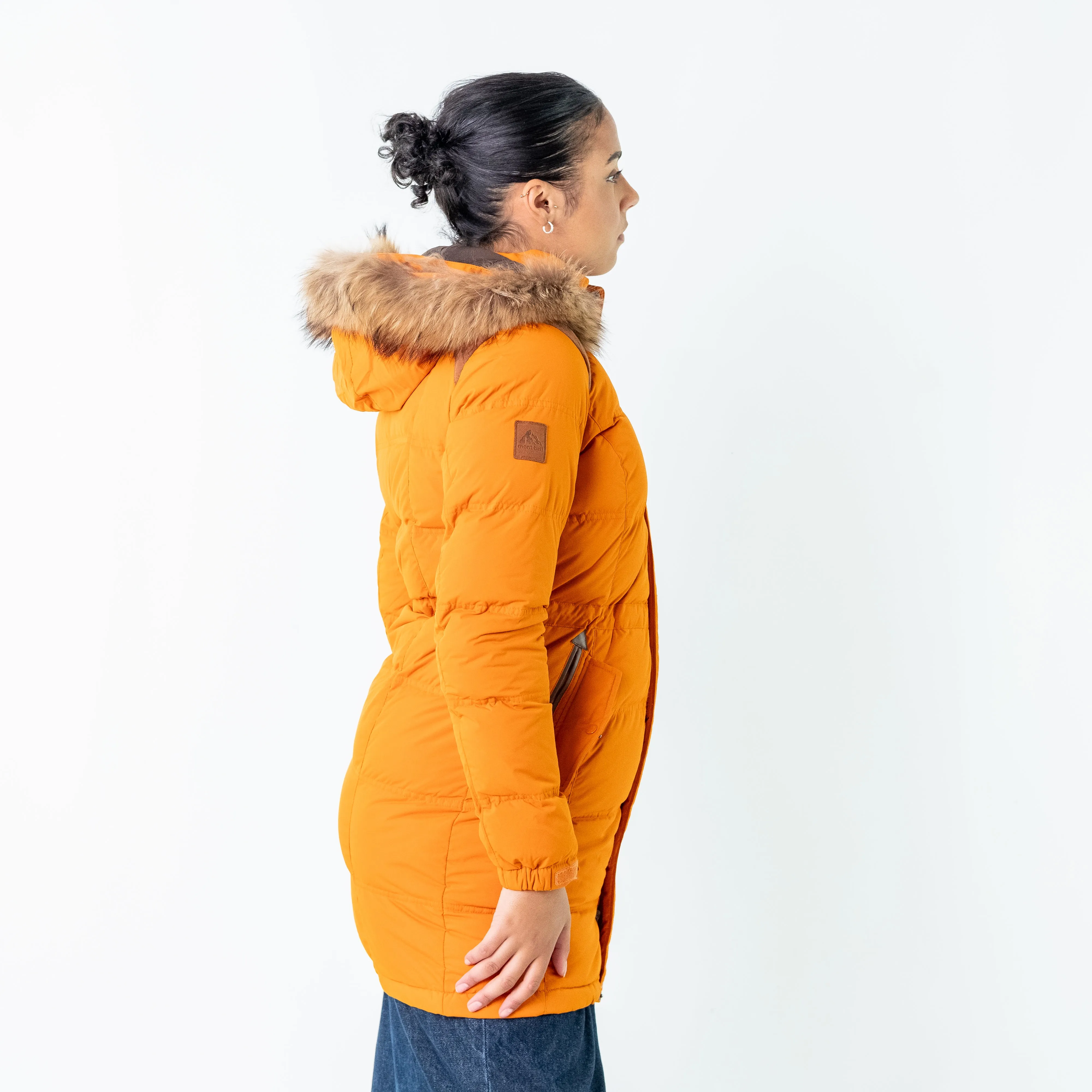 Orange y2ks Montbell Puffer (M)