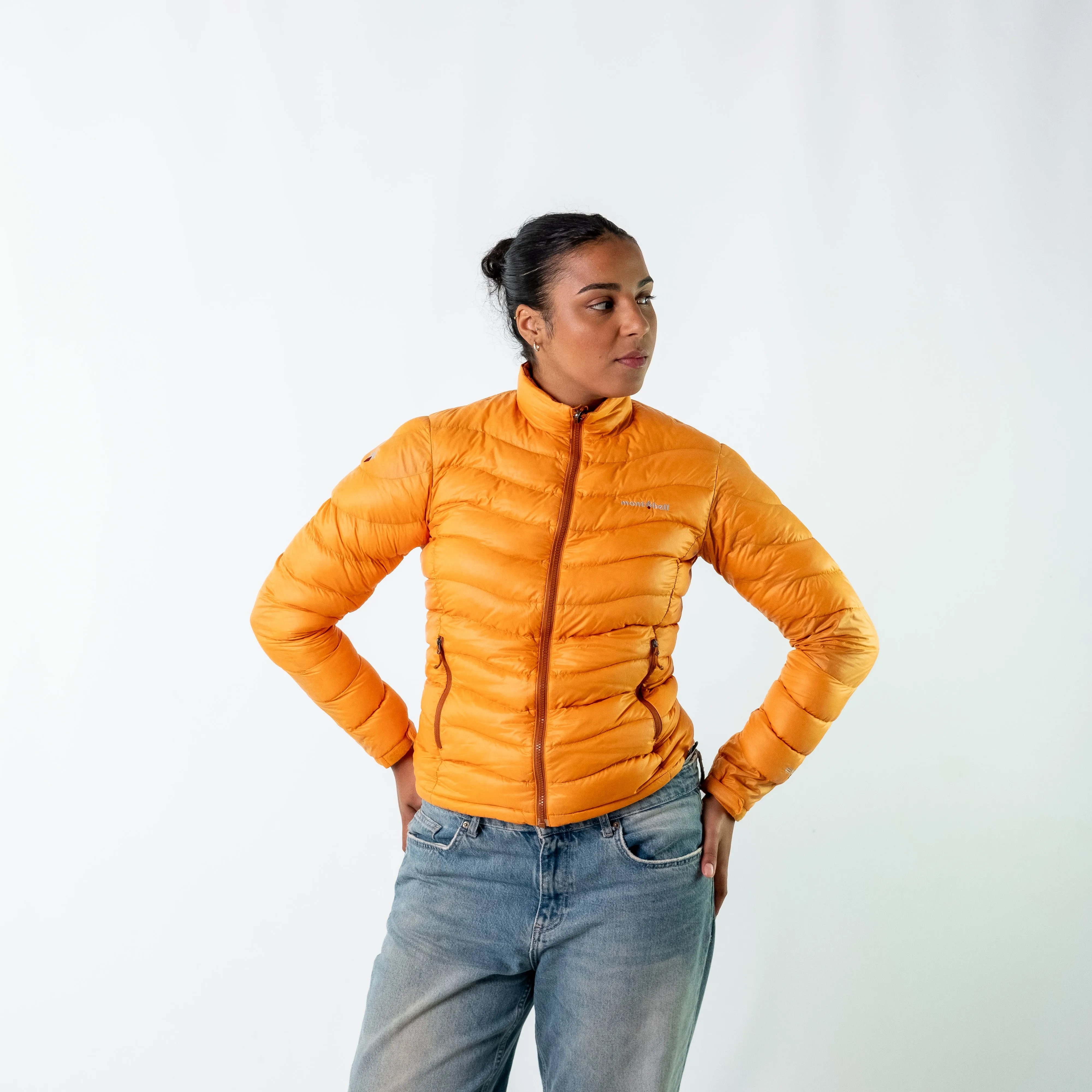 Orange y2ks Montbell Puffer (S)