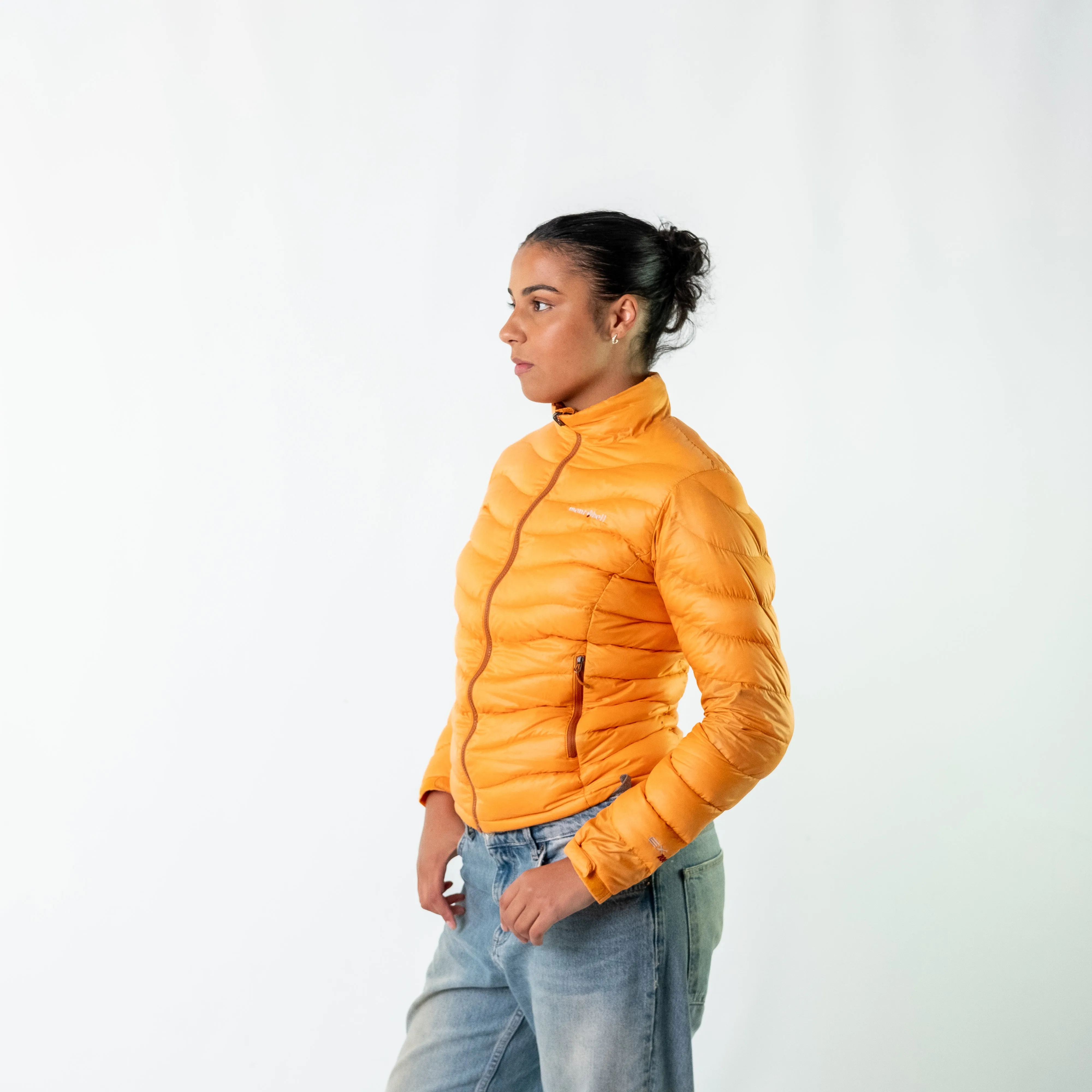 Orange y2ks Montbell Puffer (S)