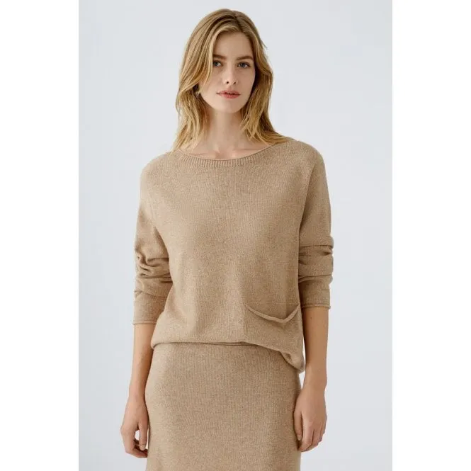 Oversized Wool Blend Pullover