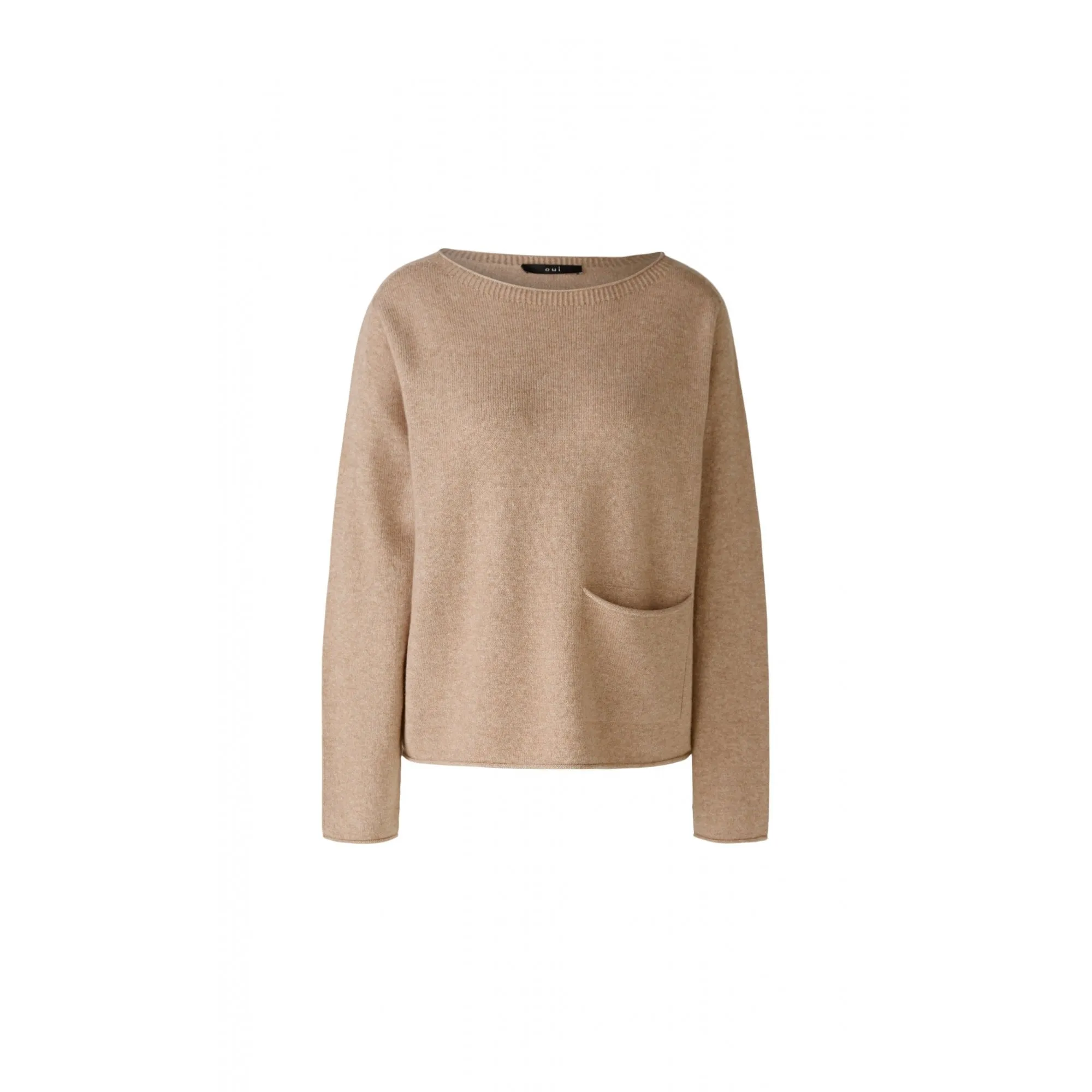 Oversized Wool Blend Pullover