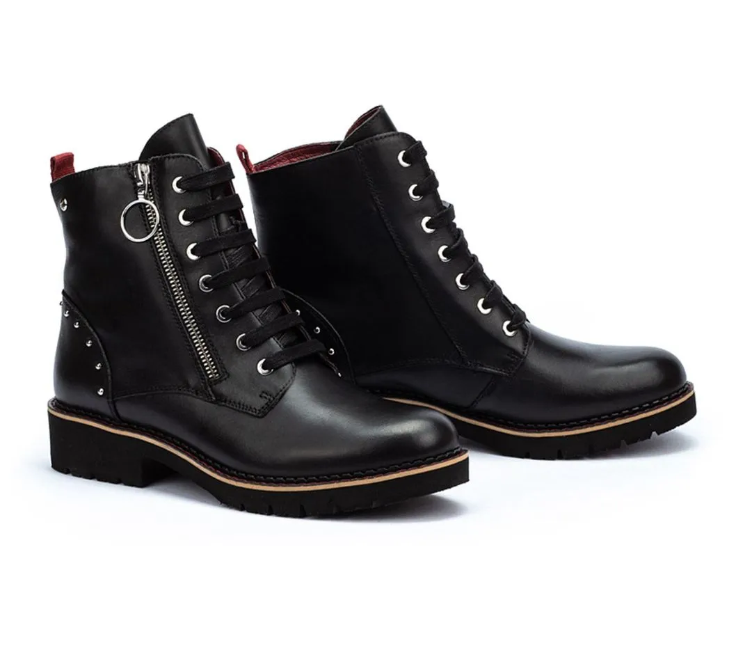 PIKOLINOS Leather Ankle Boots- VICAR