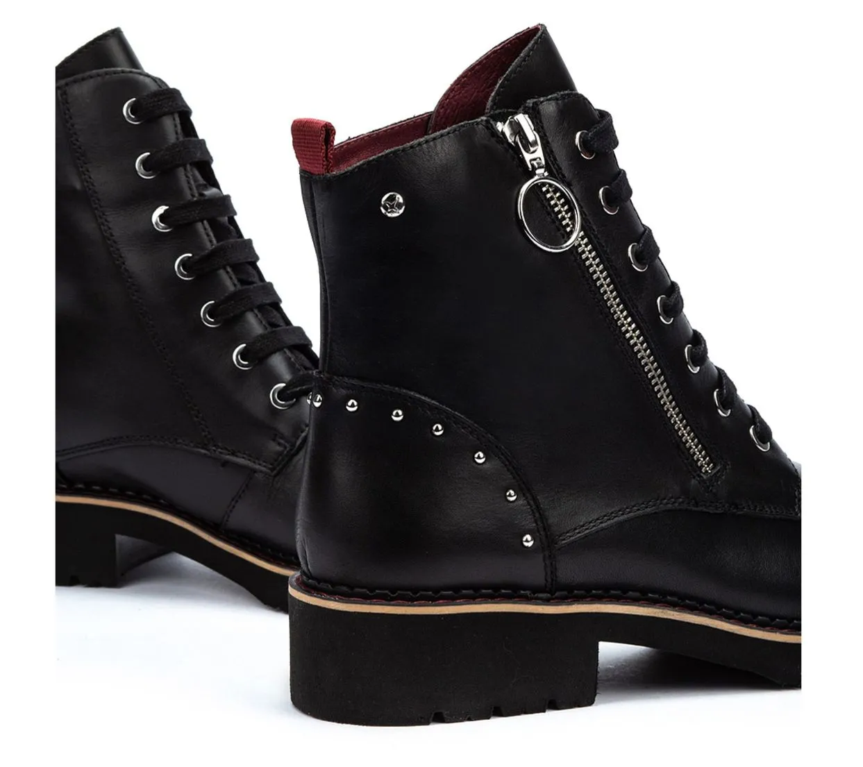 PIKOLINOS Leather Ankle Boots- VICAR