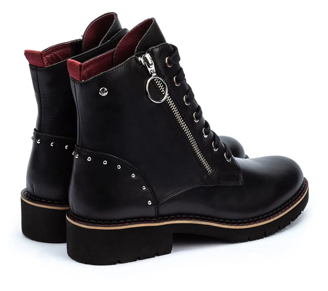 PIKOLINOS Leather Ankle Boots- VICAR