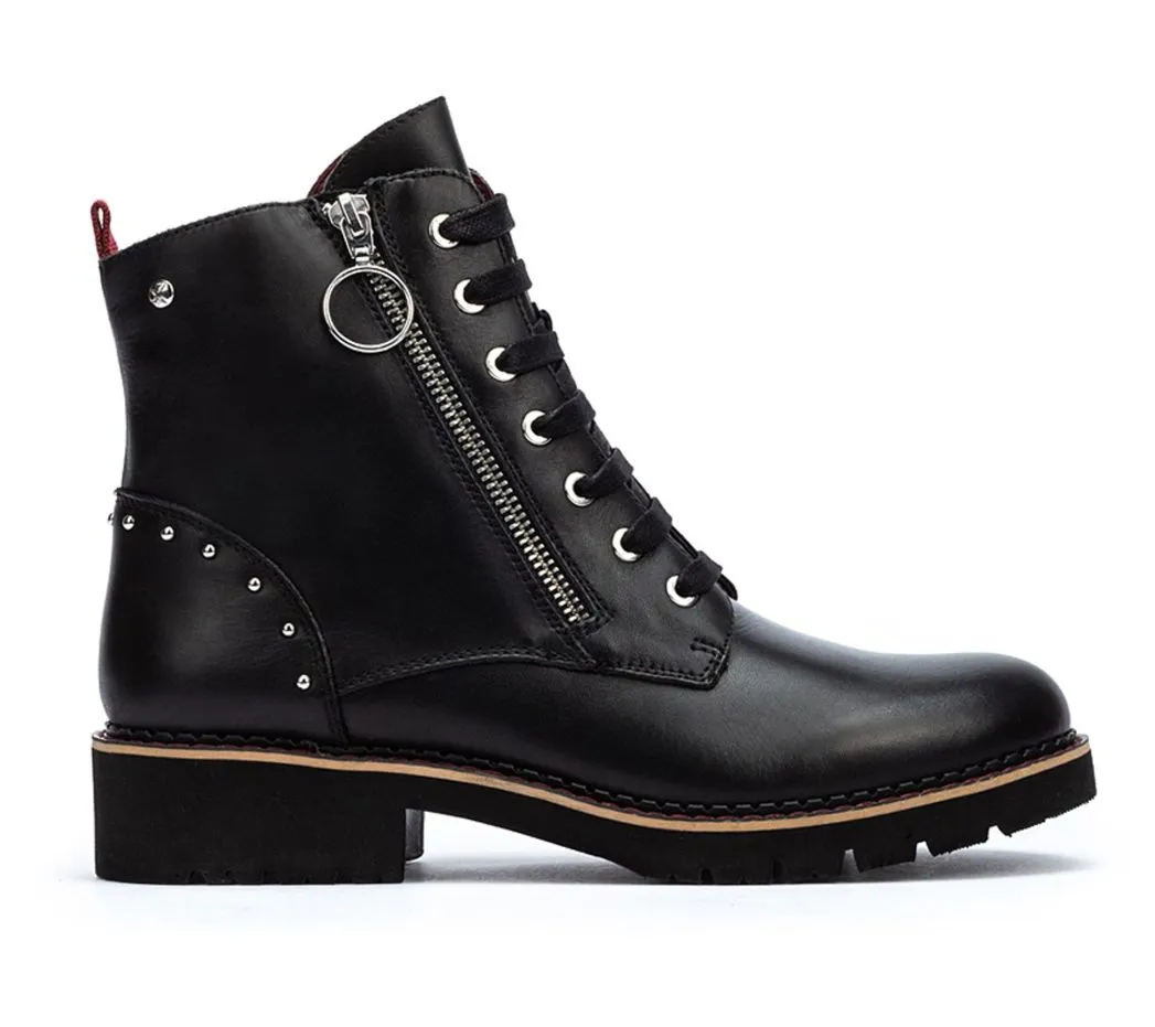 PIKOLINOS Leather Ankle Boots- VICAR