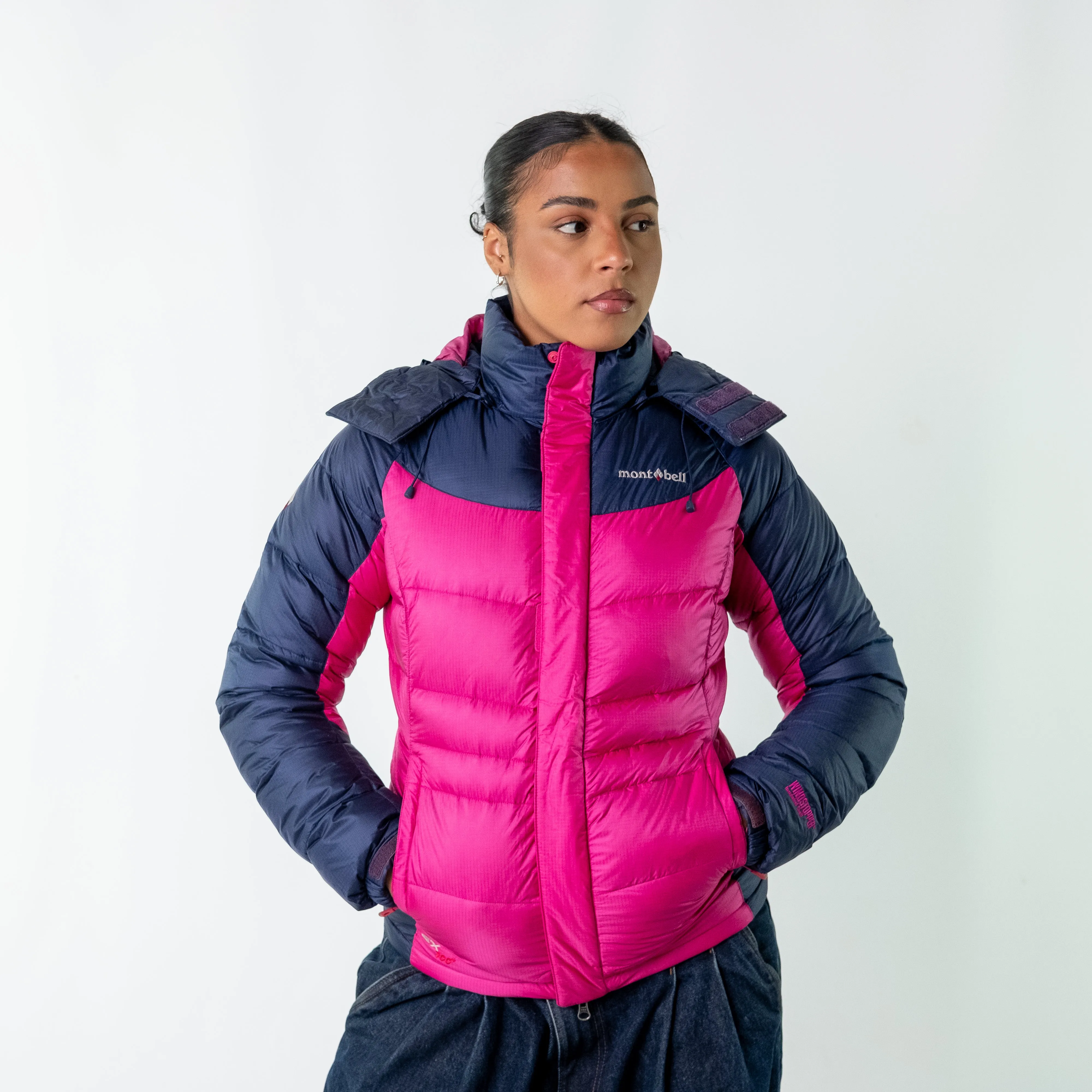 Pink y2ks Montbell Puffer (S)