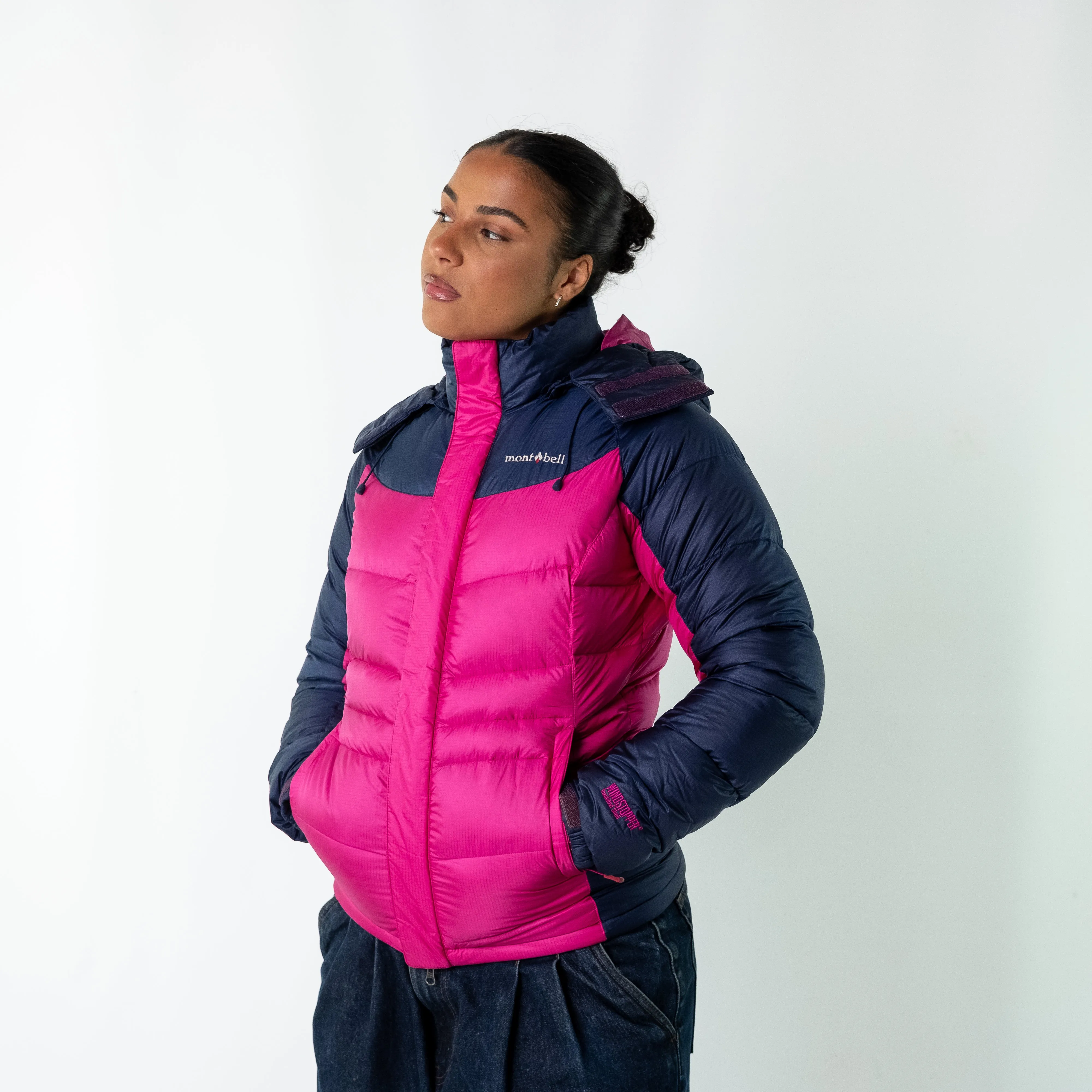 Pink y2ks Montbell Puffer (S)