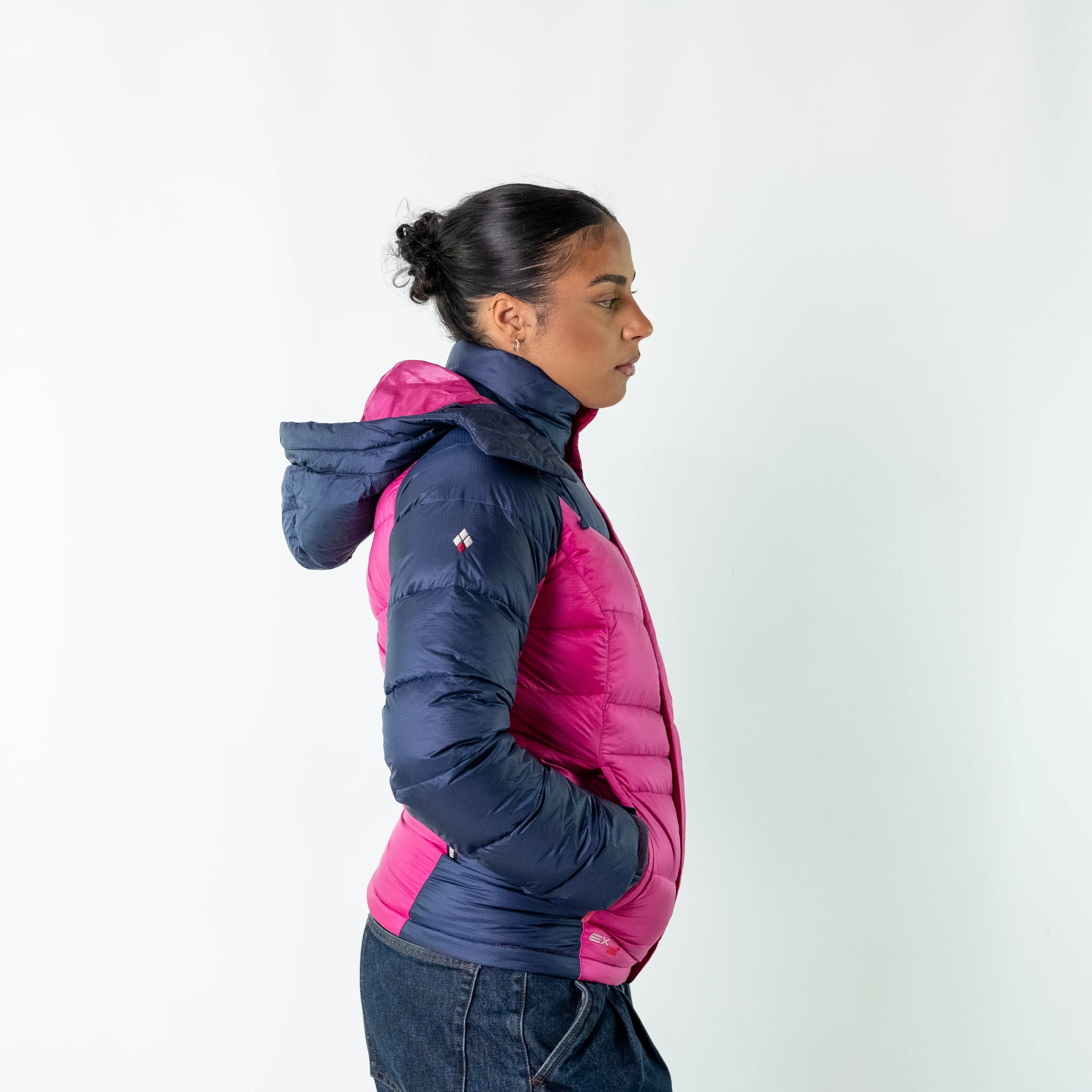 Pink y2ks Montbell Puffer (S)