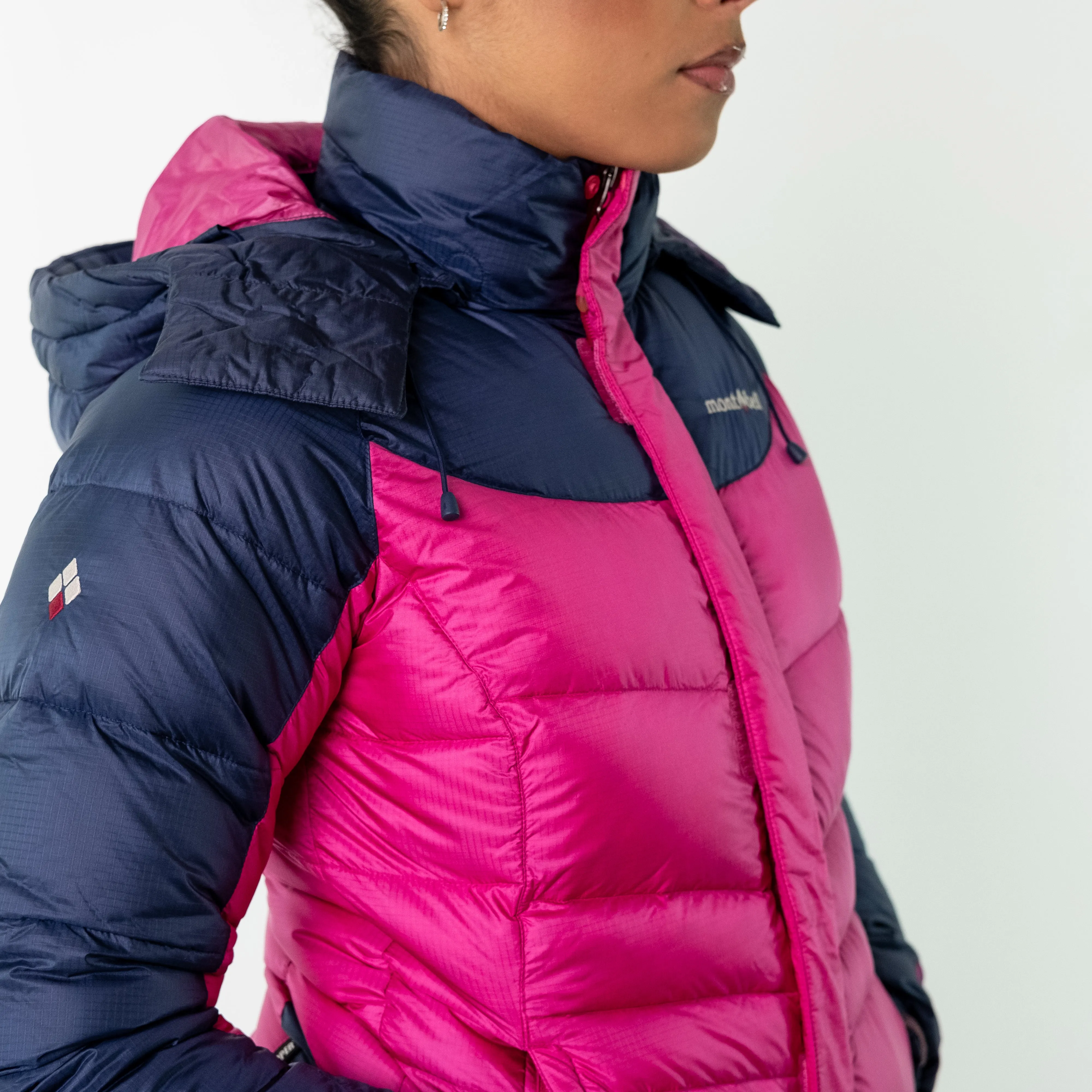 Pink y2ks Montbell Puffer (S)